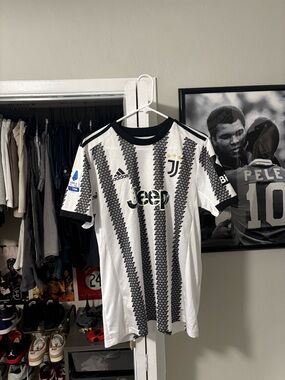 adidas Originals Black and White Athletic Jersey